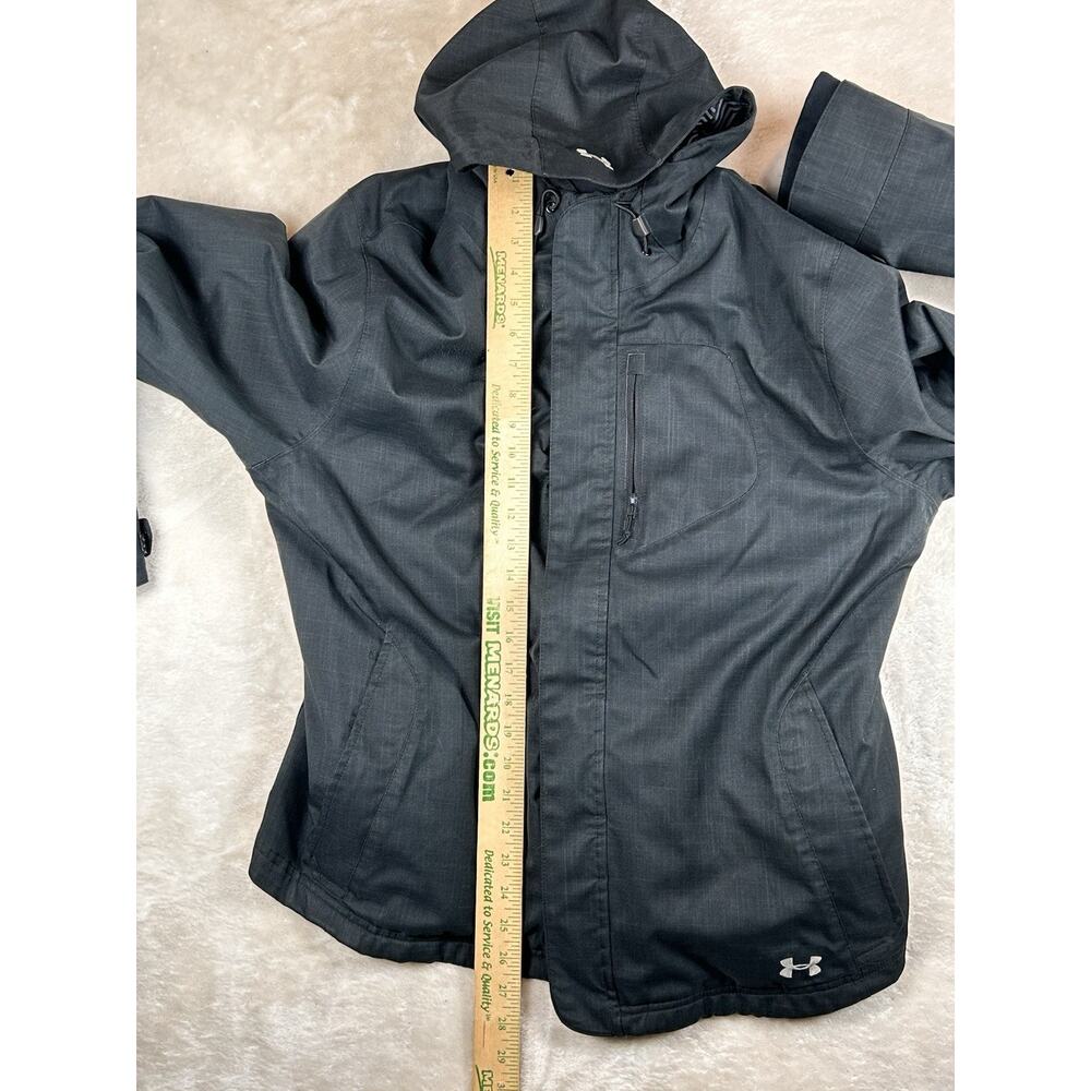 Under Armour Storm 2 Infrared Jacket Women’s Sz XL Black Sienna 3-In-1 Coat - Picture 5 of 8